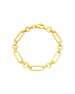 916 Gold Link Bracelet