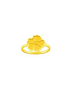 916 Gold Blossoming Flower Ring