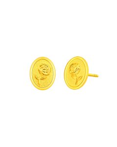 999 Gold Earrings