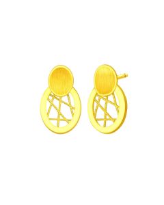 Harmony Oval Earrings 