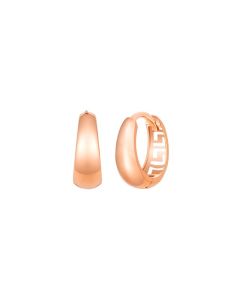 Rose Gold Hoop Earrings