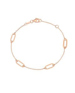 Rose Gold Link Bracelet