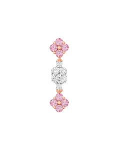 Rosy Diamond Pendant