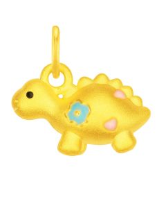 999 Gold Bao Bei Dinosaur Charm