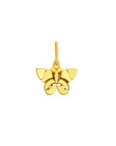 916 Gold Butterfly Pendant