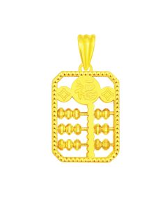 Auspicious Abacus Pendant