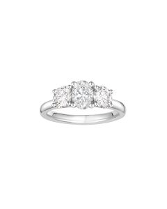 Alluring Trilogy Diamond Ring