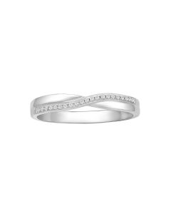 Interlace Wedding Band (Female)