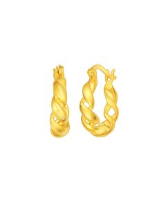 916 Gold Weave Earrings