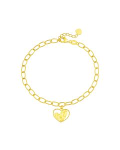 Linked Heart Bracelet