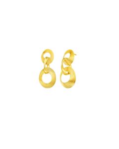 Ecliptic 916 Gold Earrings