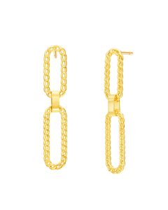 Zenith 916 Gold Earrings