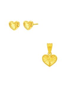 Bundle Gift of Romance - Pendant & Earrings