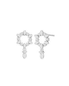 Linked Petal Earrings