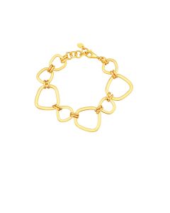 Geometry Gleam 916 Gold Bracelet 