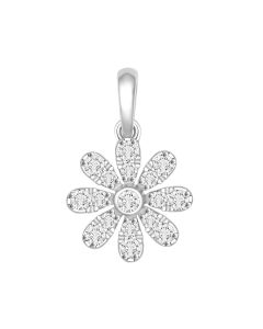 Star Promise Floral Diamond Pendant