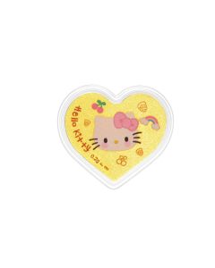 Hello Kitty Heart 999 Gold Bar