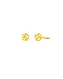 916 Gold Sphere Earrings