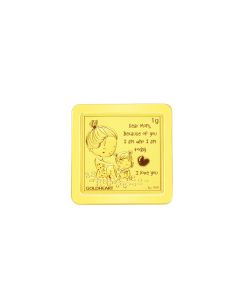 1G Dear Mom Gold Bar