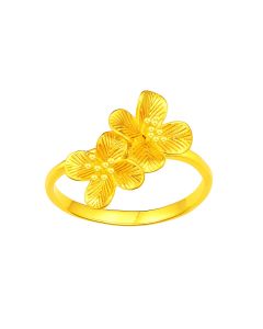 999 Gold Eternal Blossoms Ring