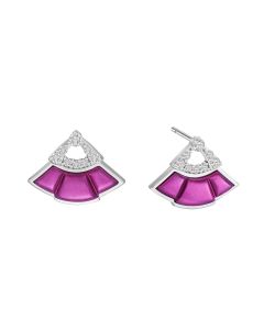 Fan Diamond Earrings