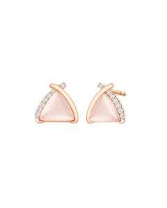 Rose Quartz Glow Earrings