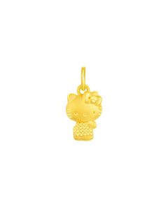 Hello Kitty Celebration Gold Pendant