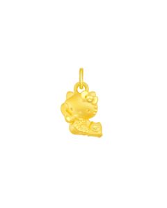 Hello Kitty Invitation Gold Pendant