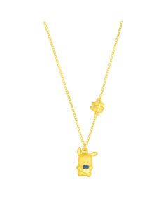 Pochacco Gold Necklace