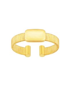 Bold Shimmer Gold Ring