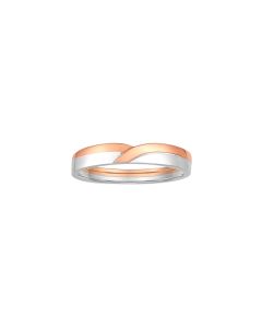 Dual Tone Unison Wedding Band (Male) 