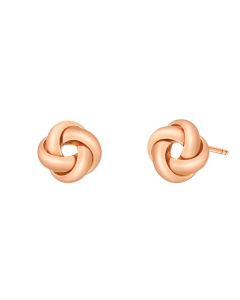 Rose Gold Knot Earrings