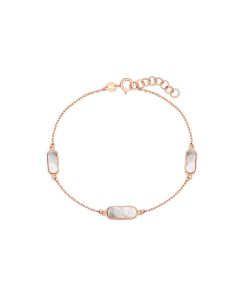 Rose Gold Mother of Pearl Bracelet