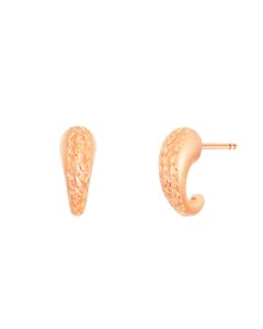 Rose Gold Teardrop Earrings