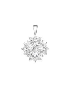 Diamond Snowflake Pendant