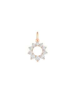 Lab-Grown Diamond Irradiant Sun Pendant