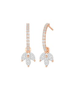 Diamond Drops Earrings