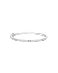 Lab-Grown Starlit Diamond Bangle