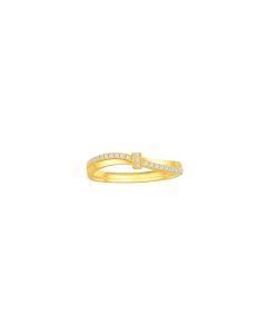 Affinity Yellow Wedding Band (Female)