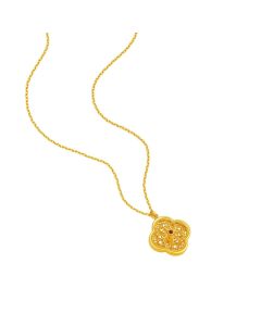 Gu Fa Jin Clover Necklace