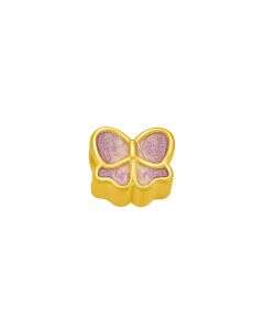 Lilac Bow Happy Charm