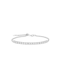 Half Tennis Diamond Bracelet