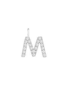 Alphabet M Pendant