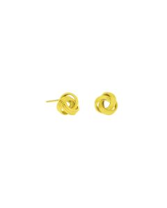 YELLOW GOLD EARRING
