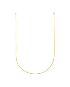 916 Gold 40cm Spiga Chain
