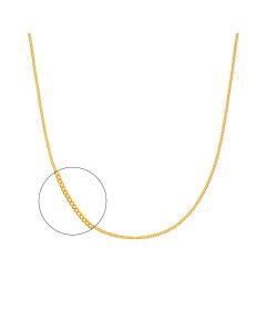916 Gold 40cm Curb Chain