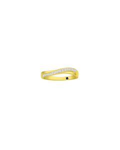 Intimo Yellow Gold Wedding Band (Female)