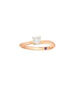 Solitaire Rose Gold Diamond Ring