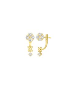 Blossoming Diamond Earrings