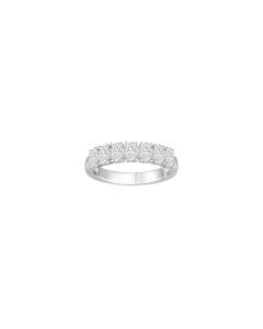 Lab-Grown Diamond Eternity Oval Ring